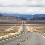 Suspense story inspiration of the Nevada Road.