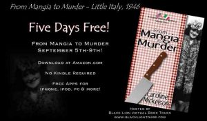 Mystery Blog Tour Caroline Mickelson From Mangia to Murder