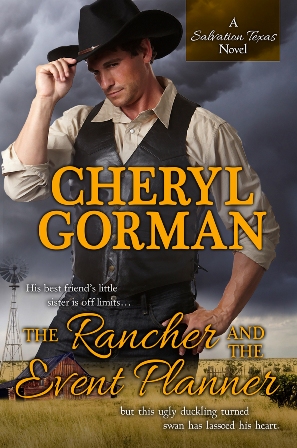 contemporary romance, cheryl gorman, The Rancher and the Event Planner
