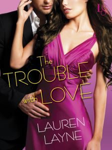 The Trouble with Love, contemporary romance, cover