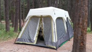 Tent in Banff Canada