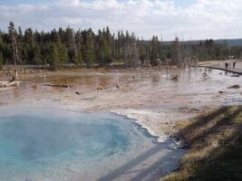 Yellowstone Lower Geyser Basin Celestine Pool