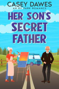 Cover for Her Son's Secret Father, a second chance, secret baby contemporary romance